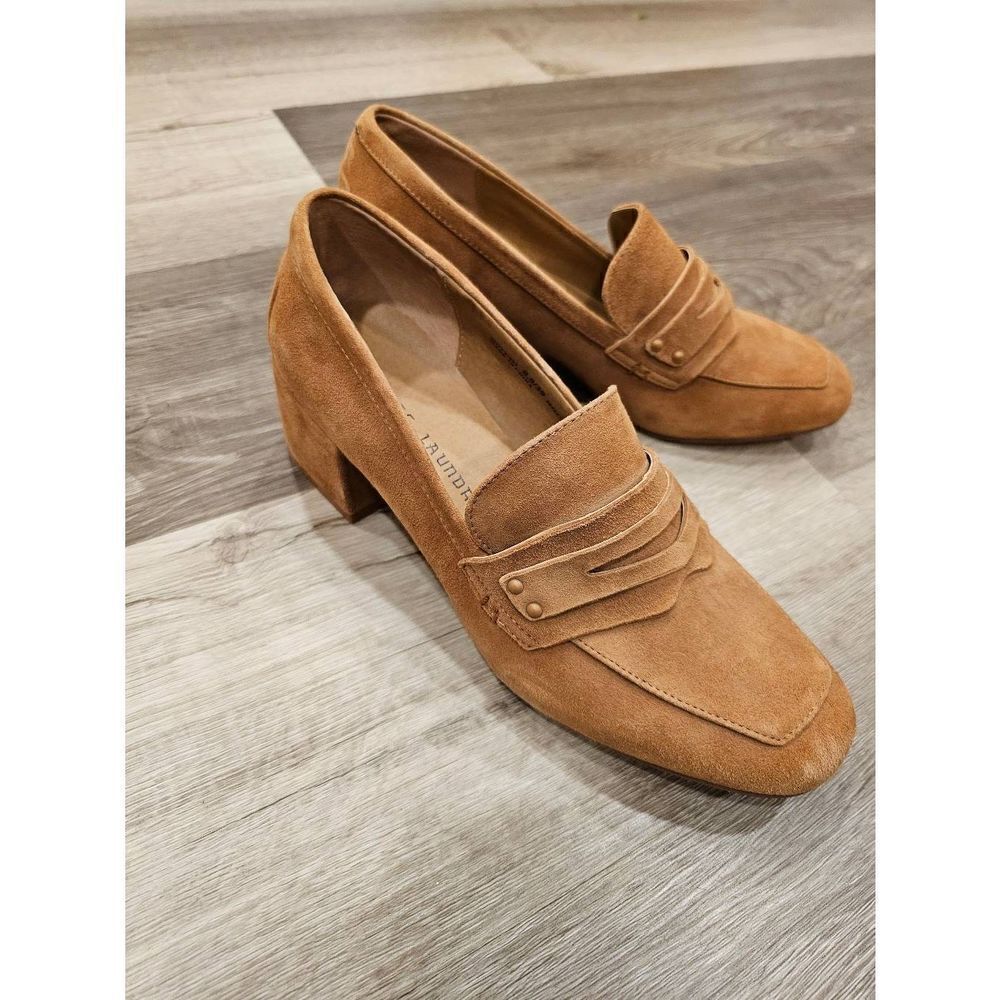 Chinese Laundry Women's Tan Marilyn Block Heel Clogs - Picture 10 of 12